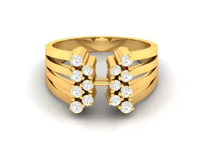 Women Ring 3D print model 114