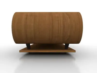 50s Era Table 3D model