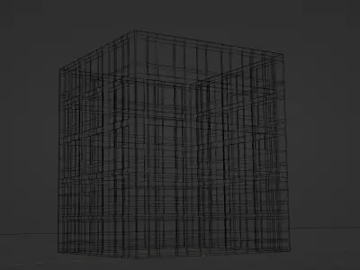 Building 12 Low-poly 3D model