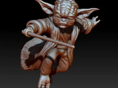 Little Green Friend Collection Miniature Legion Scale 3D print model