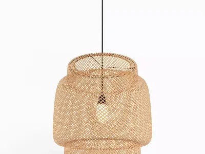 Woven pendant lamp SINNERLIG 3D model