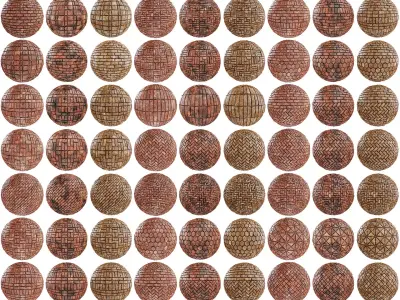 Ultimate PBR 8K Brick Bundle 90 High Quality Textures Texture