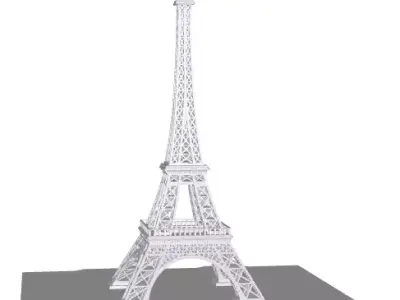 EiffelTower Free 3D print model