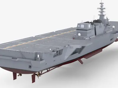  Izumo Class Japan Helicopter Carrier 