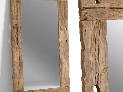 Mirror Hanale Uniqwa 3D model