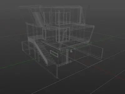 Modern Villa 13 3D model