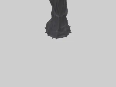 The Shadow King statue model 3D model