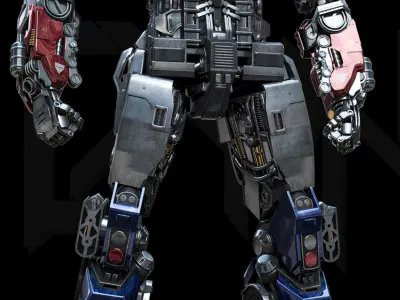 Transformers Optimus Prime ROTB 3D model