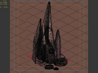 Not Zhoushan - Volcano - Shiya 02 3D model