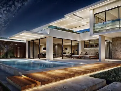 Casa Villa - 8 Modern SketchUp 3D Model 3D model