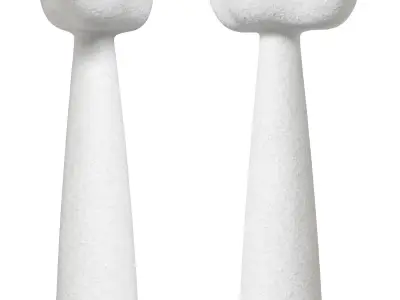 Pierre Augustin Rose floor lamp Eole 3D model