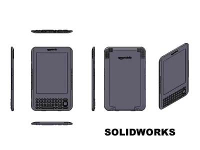 AMAZON KINDLE 3G WI-FI 3D model