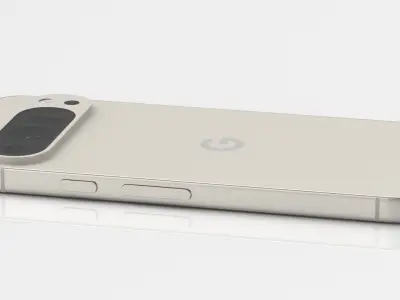 Google Pixel 9 Pro Porcelain 3D model