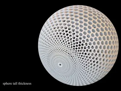 sphere dome 3D model