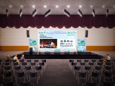 stage design01 Low-poly 3D model