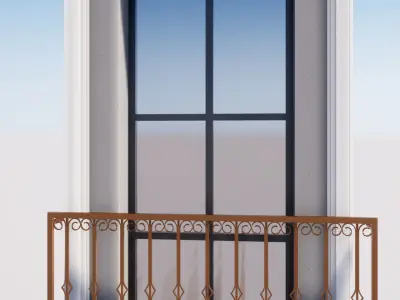 Classic Window 3D model