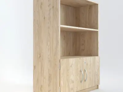 Wooden Cabinet 18 3D model