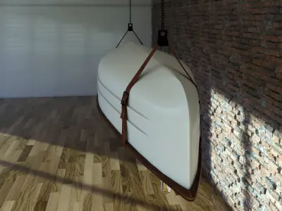 Canoe Lighting 3D model