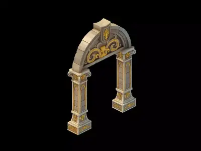 Moon City - Portal 12 3D model