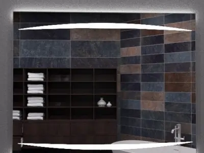 Illuminated Mirror 20 3D model