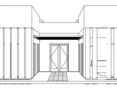 Guest House Concept 3D model