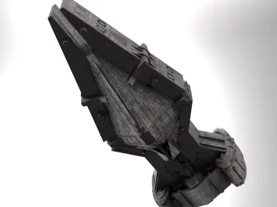 Ra Has Returned Sci-Fi City Tower 3  3D model