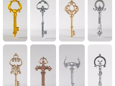 Keys Pack VII 3D print model