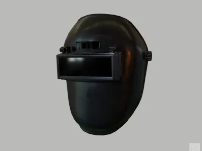 Welding Helmet - Mask - PBR Low-poly 3D model