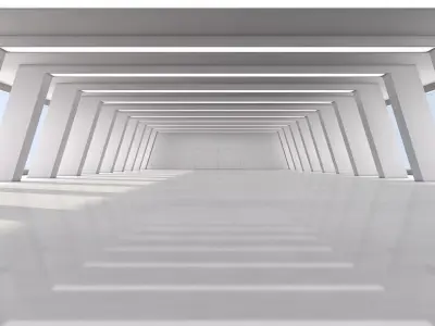 Sci Fi Warehouse 3D model