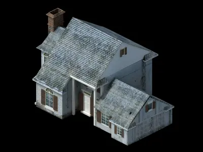 Heterogeneous - Building - Building B Building 07 3D model