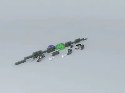 Burning Man 4 30 %26 Esplanade Free 3D model