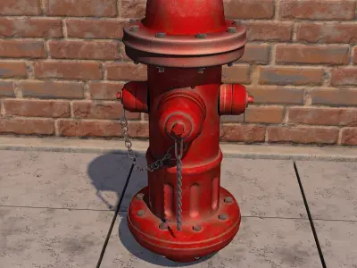 Fire Hydrant 3D model