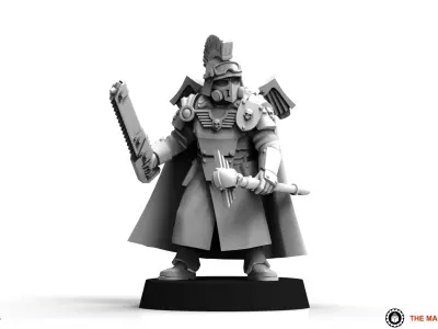 Universal Guard - Shock Commander 3D print model