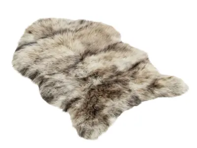 Bedside rug 3D model