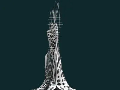 Architecture 001 3D model