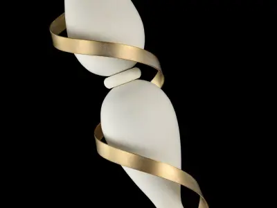 Floor Lamp Elegant Intreccio ARM010-01-W Maytoni Classic Free 3D model