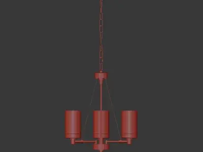 URBAN chandelier 3D model