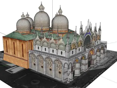 Architecture-Religion-God-Culture-Temple-017 3D model