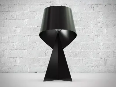 Ribbon Light 3D model