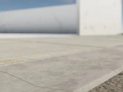 Realistic Road System 3D model