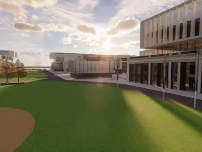 Modern City Block -A27 3D model