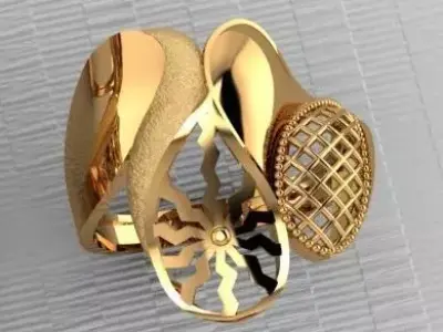 FREE RINGS Free 3D print model