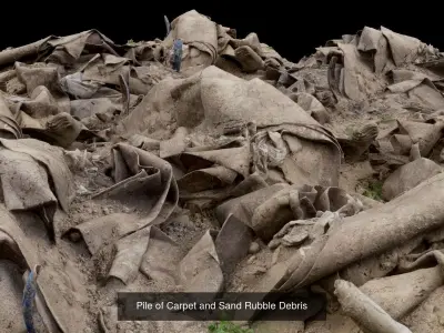 Debris Collection sand and gravel texture pack