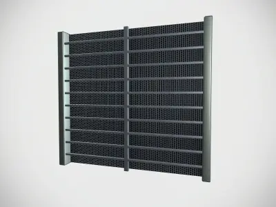  Factory Ventilation System Setup 3D model