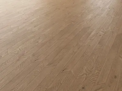 Parquet Oak Estate NEW Sanded set 6 3D model