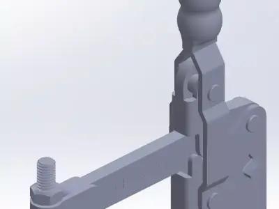 GP-1210-SBO latch for door Free 3D model