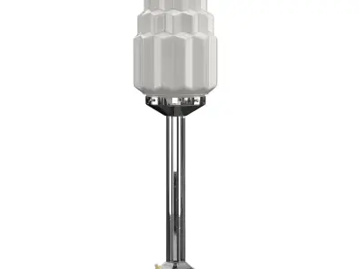 Art Deco English Table Lamp circa 1930s 3D model