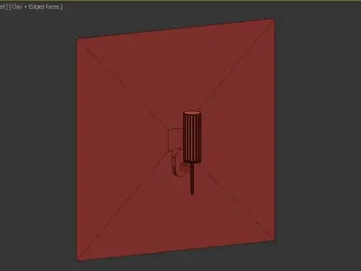 wall lamp 3D model 14
