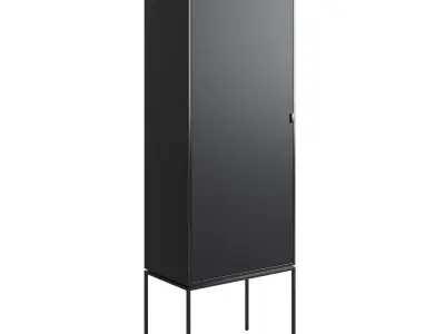 Cupboard Realto 1 Door 3D model