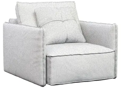 Armchair Olen Mini Happy Light 3D model